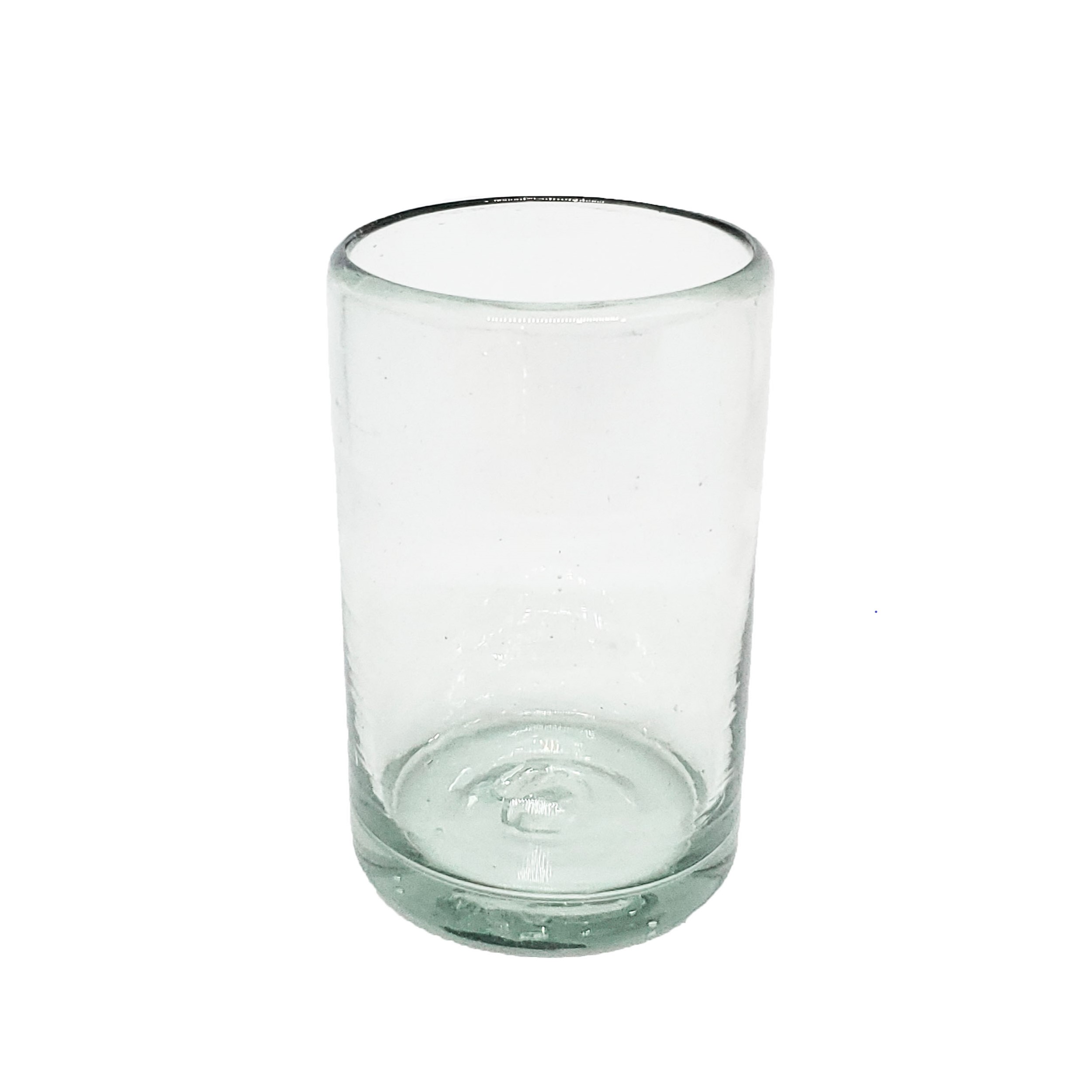 Novedades / Juego de 6 vasos Jugo 9oz Transparentes / Éstos artesanales vasos le darán un toque clásico a su bebida favorita.